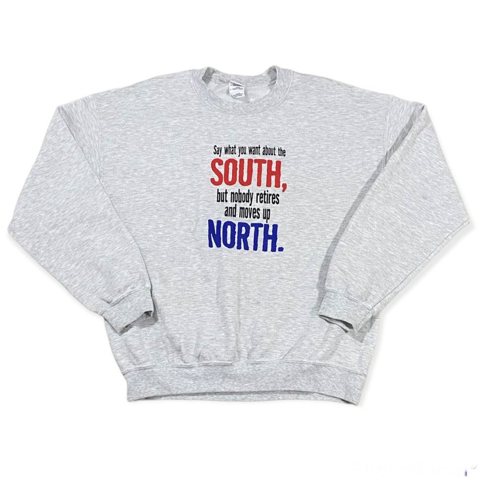 The South vs North Vintage Sweatshirt